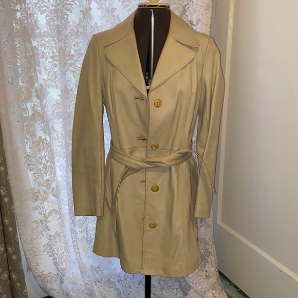 Gropper Jackets & Blazers - Ledaspain trench coat small vintage